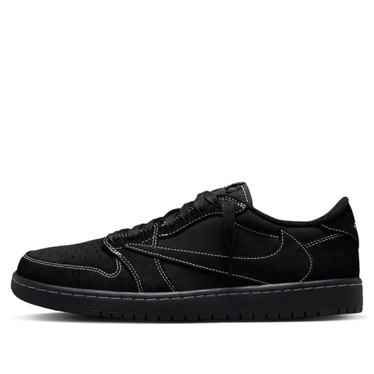 Travis Scott x Air Jordan 1 Low OG SP 'Black Phantom'  DM7866-001 Iconic Trainers