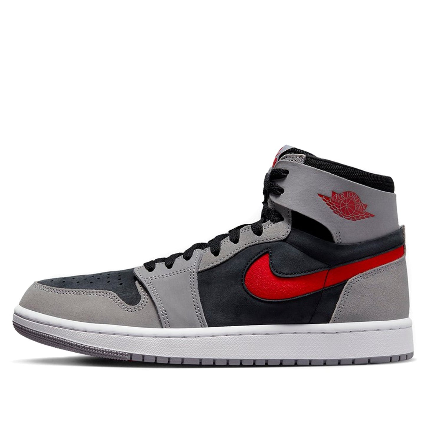 Air Jordan 1 High Zoom Air CMFT 2 'Black Fire Red Cement'  DV1307-060 Vintage Sportswear