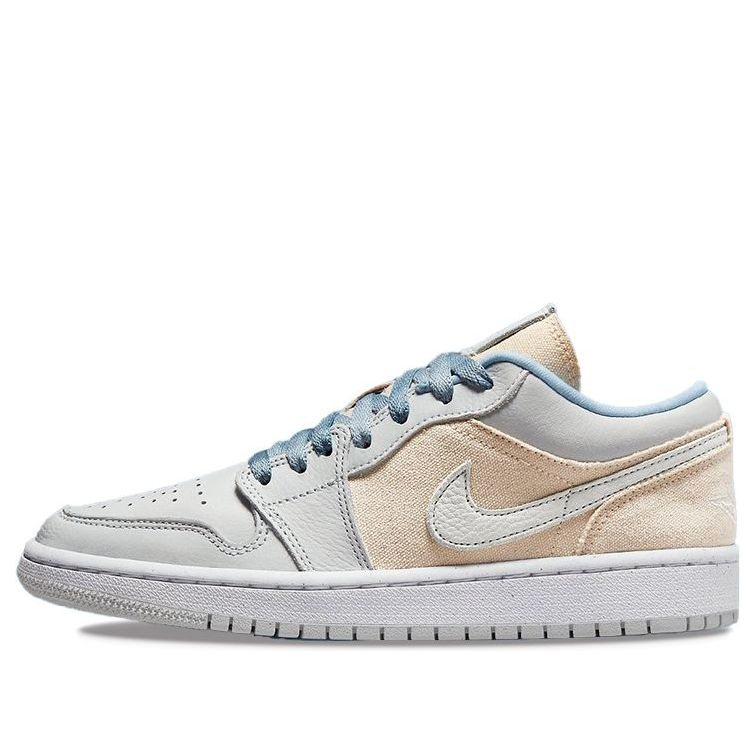 (WMNS) Air Jordan 1 Low 'Sail Canvas'  DQ4151-500 Classic Sneakers