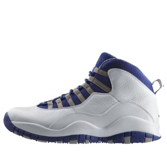 Air Jordan 10 Retro TXT 'Old Royal'  487214-107 Iconic Trainers