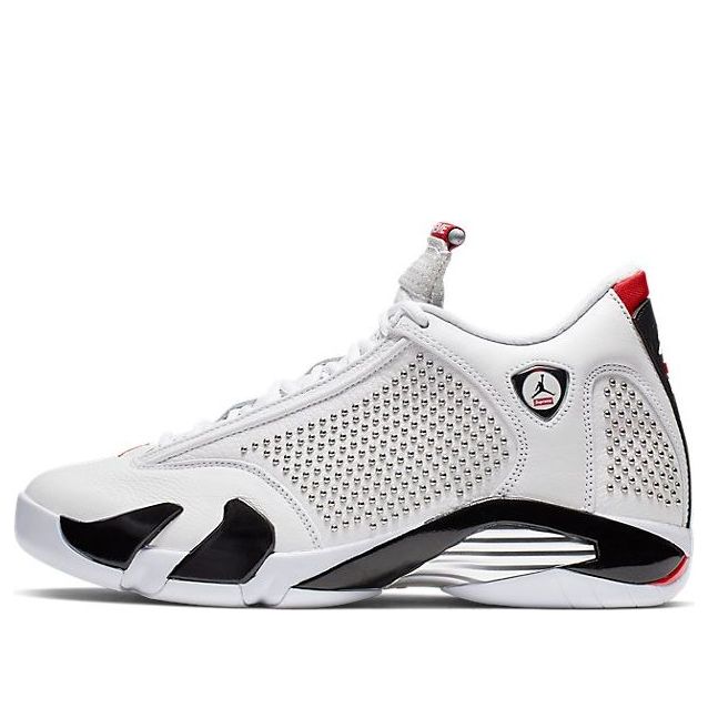 Air Jordan 14 Retro x Supreme 'White'  BV7630-106 Classic Sneakers