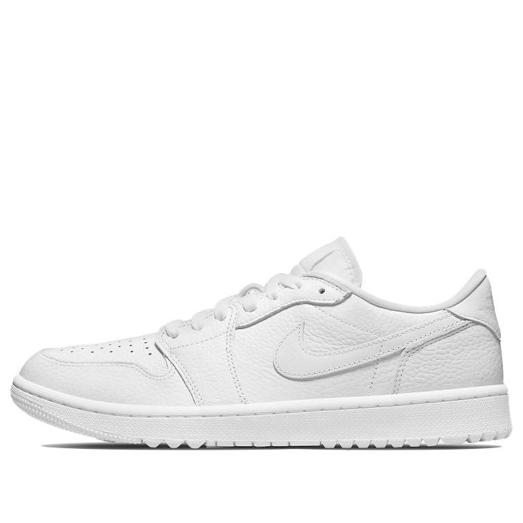 Air Jordan 1 Low Golf 'Triple White'  DD9315-101 Signature Shoe