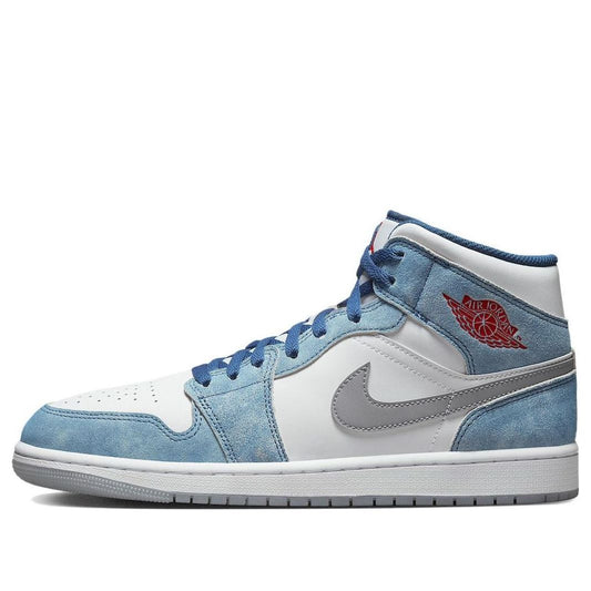 Air Jordan 1 Mid SE 'French Blue'  DN3706-401 Antique Icons