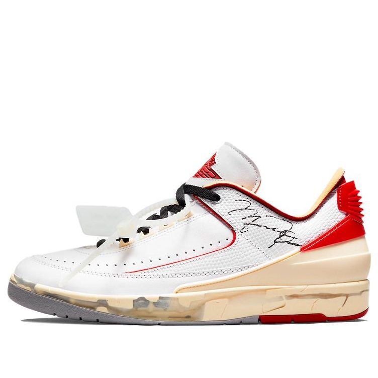 Off-White x Air Jordan 2 Retro Low SP 'White Varsity Red'  DJ4375-106 Antique Icons