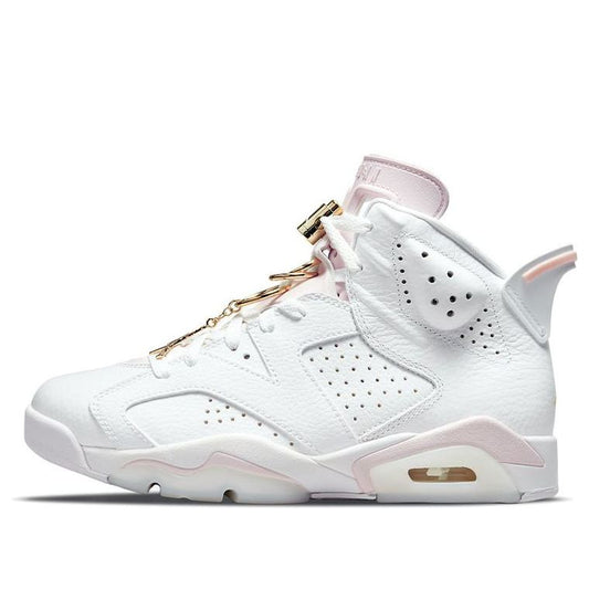 (WMNS) Air Jordan 6 Retro 'Gold Hoops'  DH9696-100 Classic Sneakers