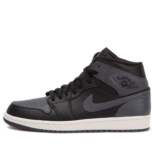 Air Jordan 1 Mid 'Dark Grey'  554724-041 Iconic Trainers