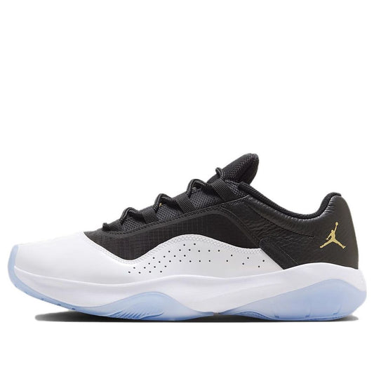 Air Jordan 11 CMFT Low 'Black White Metallic Gold'  DN4180-070 Vintage Sportswear