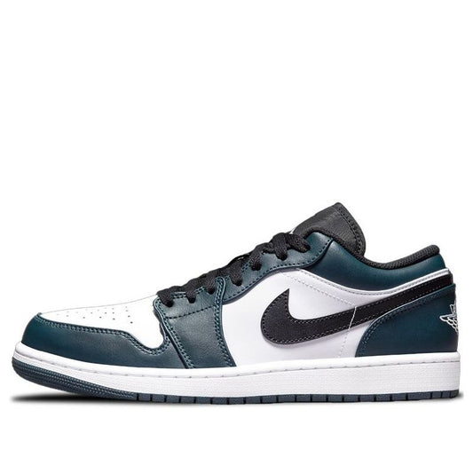 Air Jordan 1 Low 'Dark Teal'  553558-411 Vintage Sportswear