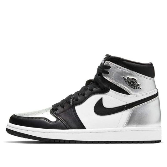 (WMNS) Air Jordan 1 Retro High OG 'Silver Toe'  CD0461-001 Vintage Sportswear