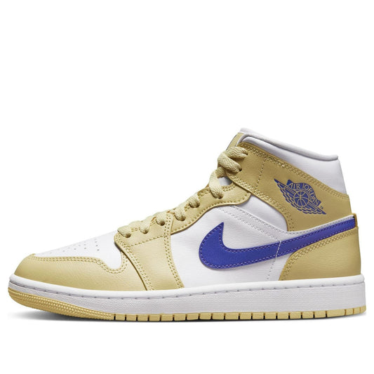 (WMNS) Air Jordan 1 Mid 'Lemon Wash'  BQ6472-701 Vintage Sportswear