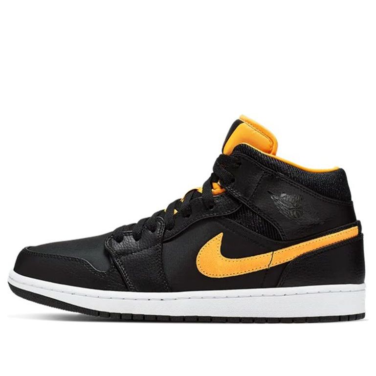 Air Jordan 1 Mid SE 'Black Gold'  CI9352-001 Classic Sneakers