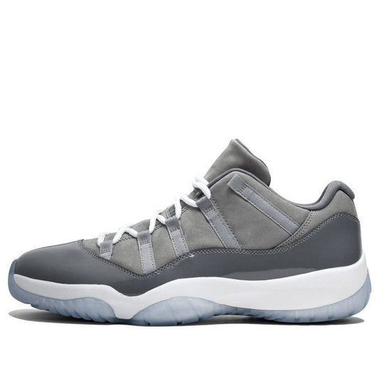 Air Jordan 11 Retro Low 'Cool Grey'  528895-003 Signature Shoe