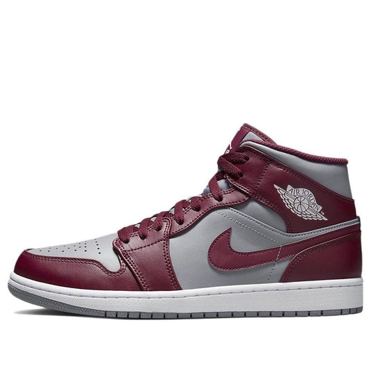 Air Jordan 1 Mid 'Cherrywood Red'  DQ8426-615 Classic Sneakers