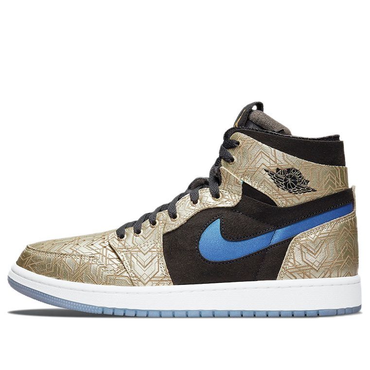 Air Jordan 1 Zoom Comfort 'Gold Laser'  DQ0659-700 Epochal Sneaker