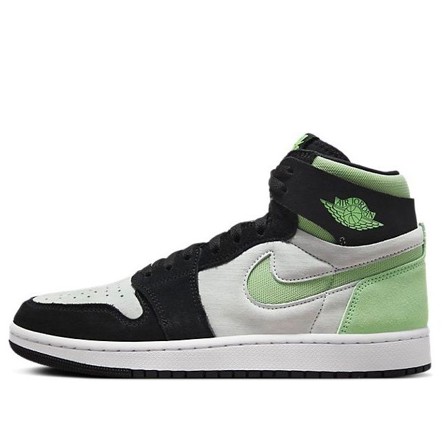 Air Jordan 1 Zoom CMFT 2 'White Black Honeydew Vapor Green'  DV1307-103 Antique Icons