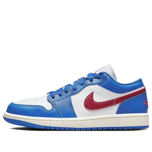 (WMNS) Air Jordan 1 Low 'Sport Blue Gym Red'  DC0774-416 Antique Icons