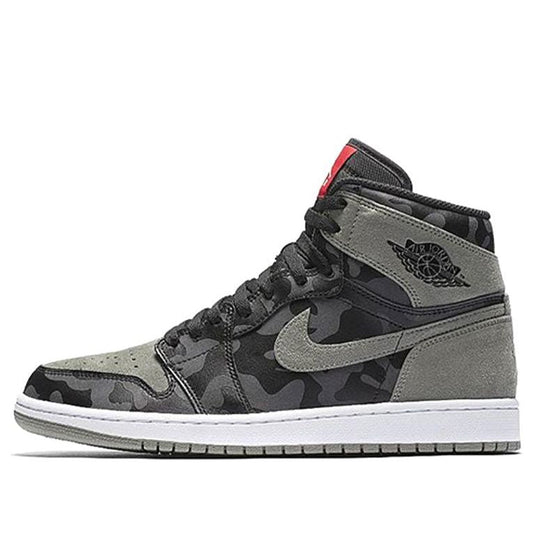 Air Jordan 1 Retro High Premium 'Shadow Camo'  AA3993-034 Epoch-Defining Shoes