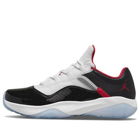 Air Jordan 11 CMFT Low 'White Black University Red'  DO0613-160 Signature Shoe