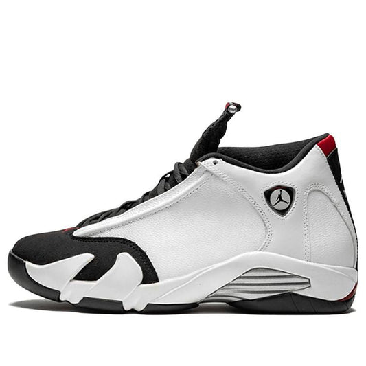 Air Jordan 14 Retro 'Black Toe' 2014  487471-102 Antique Icons