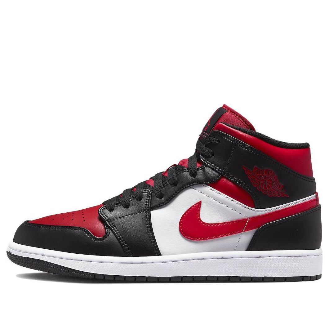 Air Jordan 1 Mid 'Bred Toe'  554724-079 Vintage Sportswear