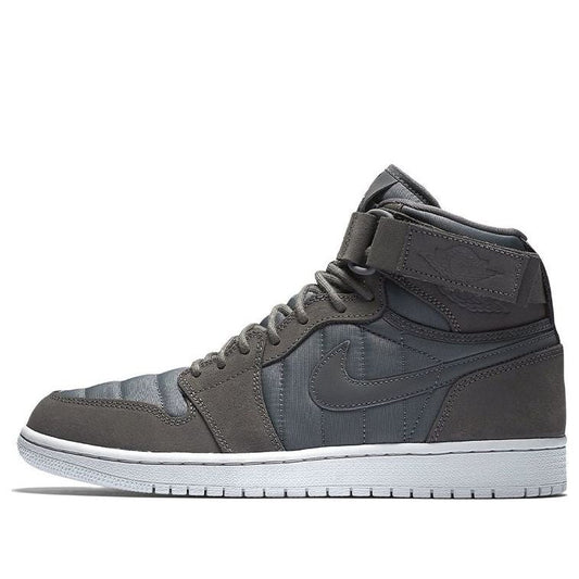 Air Jordan 1 High Strap 'Dark Grey'  342132-005 Vintage Sportswear